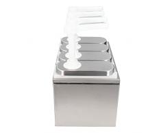 Okuyonic Contenitore per Pompa per, Pompa Dispenser per Resistente alla corrosione per Ristorante per marmellata di Insalata(4 Pompe)