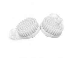 Braun 80 Face Spazzola Normale, Set da 2 Pezzi di Ricambio per la Spazzola di Pulizia Braun Face