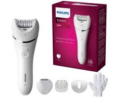 Philips Serie 8000 Wet & Dry epilatore con 6 accessori (Modello BRE715/00)
