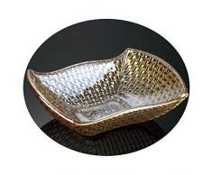 CHUJU Ciotola for mescolare, casa e Cucina Che Serve Frutta Decorazione Piatto Vetreria for Insalata, Bevanda Punch, Gelato, Dessert, Cibo