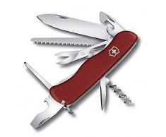 Victorinox, coltellino svizzero Outrider (14 funzioni, forbici, cacciavite Phillips), rosso
