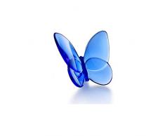 Baccarat Papillon farfalle Lucky %2F2 H 1 2, colore: blu