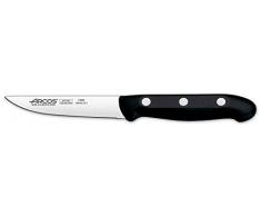 Arcos Serie Maitre - Coltello Vegetale Coltello Verdura - Lama Acciaio Inossidabile Nitrum 100 mm - Manico Polipropilene Colore Nero