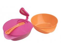 Tommee Tippee Explora Ciotola Svezzamento C/Coperchio, Colori assortiti (2 Pezzi)