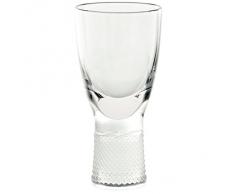 Bicchiere da liquore esclusivo, bicchiere digestivi, bicchierino cristalloFINE AND DEVINE 50ml, trasparente, cristallo al piombo, stile moderno (FAN UNIKATE powered by CRISTALICA)