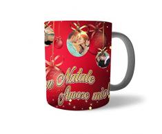 Tazza Di Natale Idea Regalo Natalizia Personalizzata Con Foto Palle Di Natale