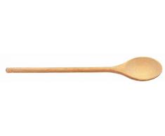 Tescoma 637317 Woody Cucchiaio Ovale, Legno Naturale, 40 cm