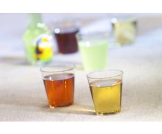 Papstar 12158 - Bicchieri da grappa, PS 2 cl, ø 3,7 x 4,1 cm, in vetro trasparente, confezione da 30x40 (1200 pezzi)
