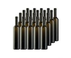 BOTTIGLIA IN VETRO BORDOLESE PER VINO 750ML X 20PZ