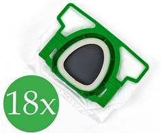 Pacco scorta sacchetti per aspirapolvere Premium 3 x 6 adatti per Vorwerk Folletto VK 200