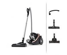 Rowenta RO7954EA Silence Force Cyclonic Effitech Aspirapolvere a Traino Senza Sacco, Capacità XXL 2.5 Litri, Potenza 500 W, Aspirapolvere Potente e Silenziosa, Sistema di Filtraggio HEPA