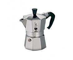 Bialetti Moka Express Caffettiera, Alluminio, Argento, 18 Tazze
