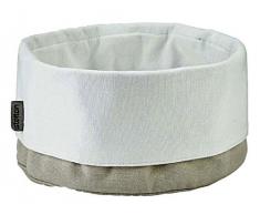 Stelton 1323 Cesta per il pane, Sabbia/Bianco, 21x23x23 cm
