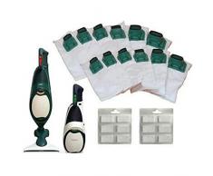 GE.RA FOLLETTO SACCHETTI Vk140/150KIT FOLLETTO Da 12 SACCHETTI + 12 PROFUMINI FP