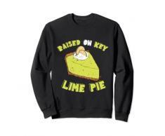 Torta chiave al lime alzata sulla torta al limone Dessert Lime Pie Baker Felpa