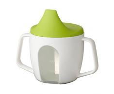 Ikea BÖRJA 202.138.83 - Tazza per bambini con coperchio, multicolore