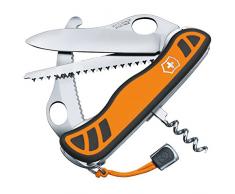 Victorinox, coltellino svizzero Hunter XT Grip (6 funzioni, lama evisceratrice, cordoncino), arancione/nero B1