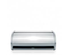 Brabantia Portapane in Acciaio, Apertura a Scomparsa, Standard, Inox Lucido
