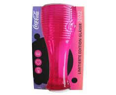 Coca Cola & Mc Donalds Edition 2022 - Bicchiere da 0,3 l, colore: Rosa