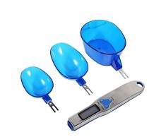 zjchao - Cucchiaio digitale elettronico, bilancia da cucina per misurazione precisa, 0,1-500 g, con display LCD digitale