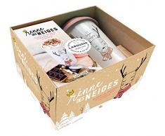 Renne des Neiges: 28 recettes cocooning pour passer lhiver en douceur - Avec un mug en céramique et son couvercle en silicone