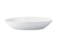 Maxwell & Williams DR0315 Panama - Piatto da portata ovale, in scatola regalo, in gres porcellanato, 32 x 23 cm, colore: Bianco