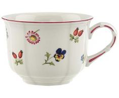 Villeroy & Boch Petite Fleur Tazza, 350 ml, Altezza: 7.5 cm, Porcellana Premium, Multicolore, 6 Unità