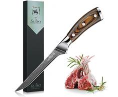 Coltello da disosso Damasco, coltello da cucina professionale realizzato in acciaio inossidabile giapponese VG-10 con un modello unico, lama ultra affilata e impugnatura ergonomica