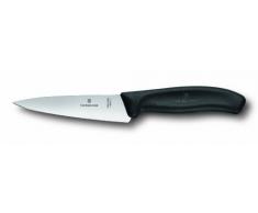 Victorinox SwissClassic Coltello, Acciaio Inossidabile, Nero, 12 cm