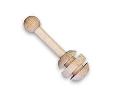 Spargimiele Dosamiele in legno di faggio Italiano disponibile in 6 misura | stock 20 pezzi (Spargimiele mini lux mm. 58)