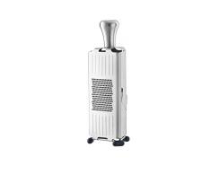 Rösle Grattugia Multifunzione, per Un Utilizzo Universale, per Grattugiare Verdure, 3 Superfici di Grattugia, con Piedini in Silicone, Acciaio Inox 18/10, Inclusa Custodia Protettiva