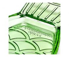 Piatto pesce piccolo - verde trasparente - 23 x 10 cm