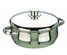 Oslo Ibili 662.020 Casseruola con Coperchio a Cupola Inox 20 cm