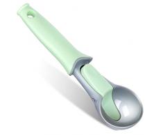 Cucchiaio per gelato in acciaio inox, antiscivolo, cucchiaio per gelato di grandi dimensioni, paletta per gelato, polpette, purea di frutta, purè di patate