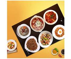 Scaldapiatti Elettrico per Alimenti, scaldavivande per Buffet, Piastra riscaldante elettrica con Controllo della Temperatura Regolabile, scaldapiatti in Acciaio Inossidabile per Buffet, Feste, cene