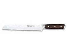 3 Claveles | Coltello da cucina per panettiere | Coltello professionale da cucina per tagliere il pane molto leggero e maneggevole. Coltello resistente per pane, 19 cm-7,5 di lama in acciaio.