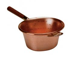 LAR NOSEDA Paiolo Rame Manico in Legno cm22 Pentole