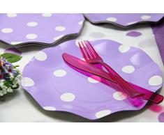 10 PIATTI POIS LILLA PICCOLI