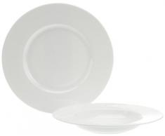 Rosenthal 61040-800001-18339 Jade - Servizio di Piatti in Porcellana fine Bone China, 12 Pezzi