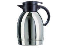 Emsa Konsul Quick Tip Caraffa termica, 1,3 l, colore: Acciaio/Nero