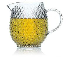 Caraffa Vetro Cristallo Brocca Tè - Perfetto Per Il Caldo O Il Freddo - Caraffe Vetro Spesso Di Miscelazione