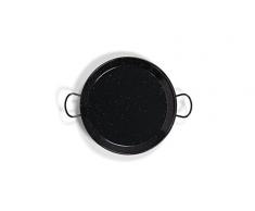 Vaello 746832 Paellera Ferro smaltato cm32 Pentole e Preparazione Cucina, Acciaio Inossidabile