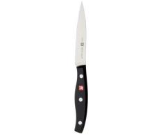 ZWILLING Paring Knife Spelucchino, Acciaio Inossidabile, Nero, 10 cm