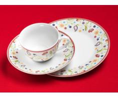 Ritzenhoff & Breker Doppio Servizio da Caffè in Porcellana 18 Pezzi