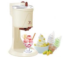 KUYT 1L Gelatiera, Macchina del Gelato per Yogurt Freddi E Sorbetti con Timer Macchina per Gelato Soft Dessert Gelato, Sorbetto e Yogurt Gelato Fatti in Casa Macchina per Il Ghiacci