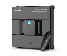 Mamibot W200 Robot Aspirapolvere Senza Fili per Vetri Aspirapolvere Aspirante Regolabile Automaticamente con Telecomando