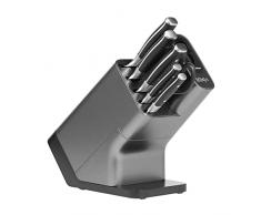 Ninja Ceppo portacoltelli Foodi StaySharp con affilatrice integrata, set da 6 pezzi [K32006EU] acciaio inossidabile