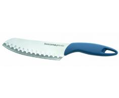 Tescoma 863049 Presto Coltello Giapponese, Acciaio Inossidabile, Blu, 20 cm, 1 Pezzo