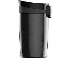 Sigg Unisex - Adulto Miracle Mug Black Thermos, Acciaio INOX, Nero , 0.3