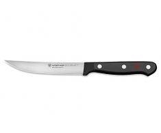 WÜSTHOF Coltello Bistecca, Gourmet (1025046412), Lunghezza Lama 12 cm, Acciaio Inossidabile, per Lavastoviglie, Coltello Affilato, Coltello Carne
